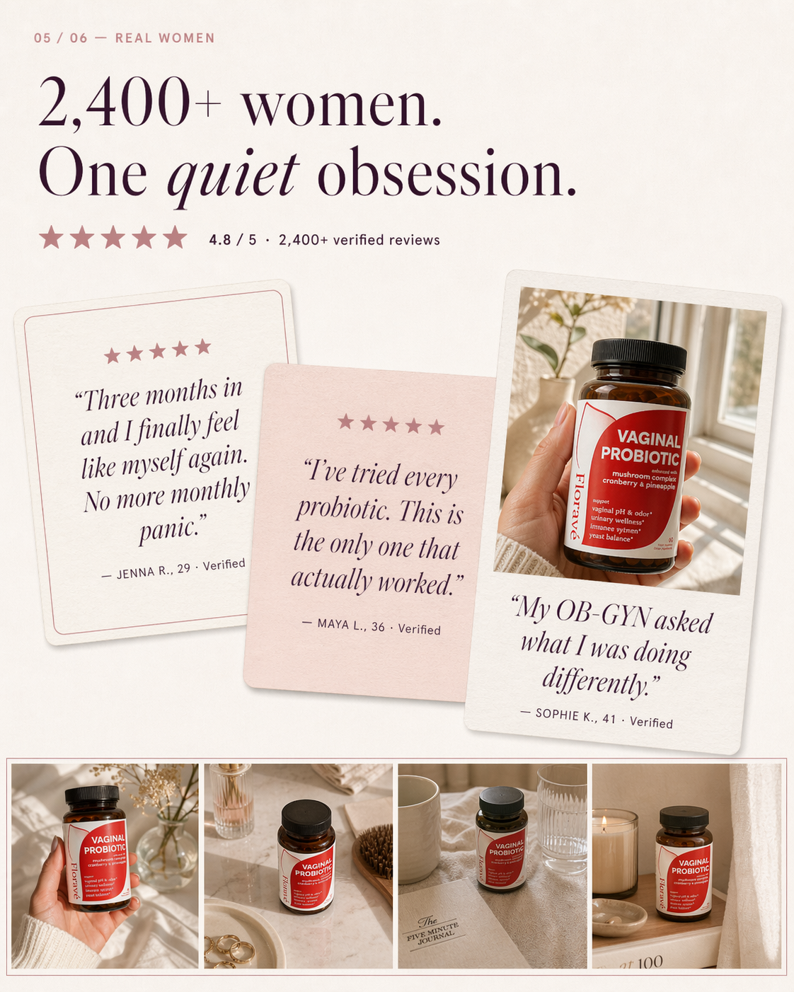 Floravé Vaginal Probiotic