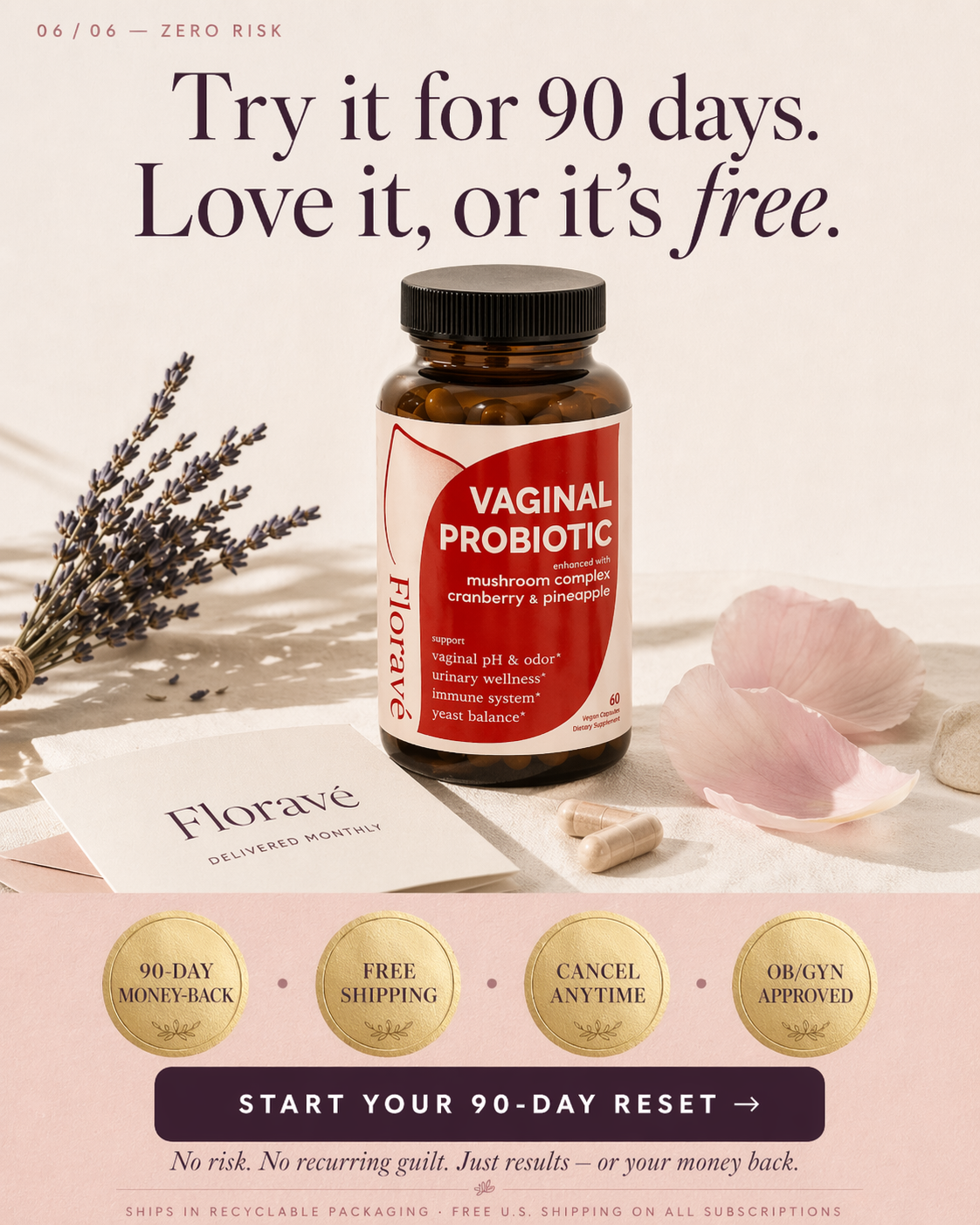 Floravé Vaginal Probiotic